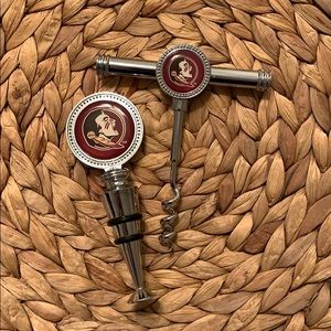 FSU Seminoles Corkscrew & Wine Stopper